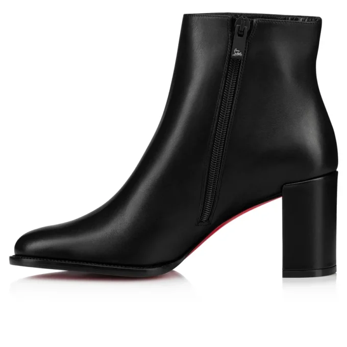 Adoxa – 70 Mm Ankle Boots – Calf Leather – Black – Women Adoxa – 70 Mm Ankle Boots – Calf Leather – Black – Women