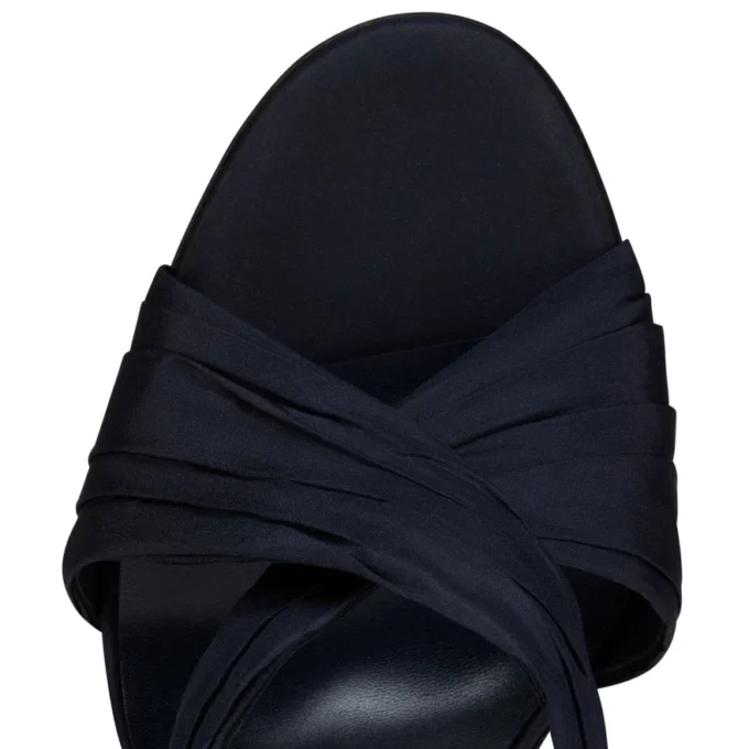 Affabula Mule – 100 Mm Mules – Silk Taffetas – Last Night – Women Affabula Mule – 100 Mm Mules – Silk Taffetas – Last Night – Women