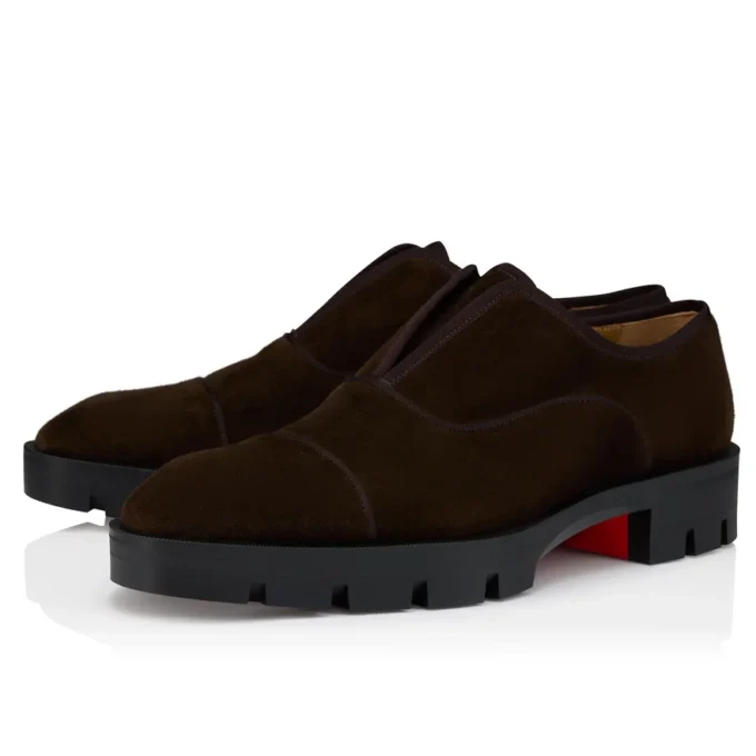 Alpha Lion – Oxfords – Reversed Calf Leather – Cafe – Men Alpha Lion – Oxfords – Reversed Calf Leather – Cafe – Men