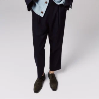 Alpha Lion – Oxfords – Reversed Calf Leather – Cafe – Men