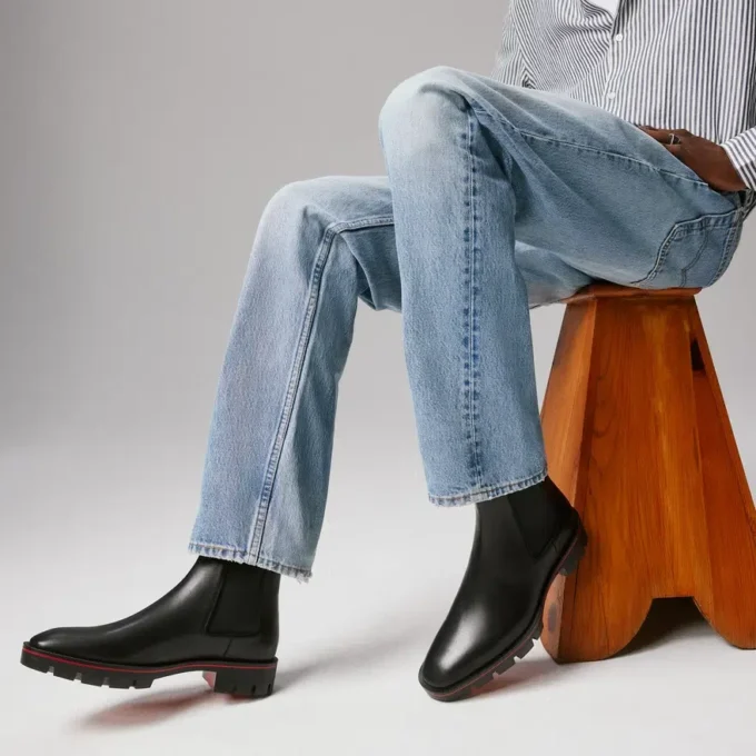 Alpinosol – Boots – Smooth Calf Leather – Black – Men Alpinosol – Boots – Smooth Calf Leather – Black – Men