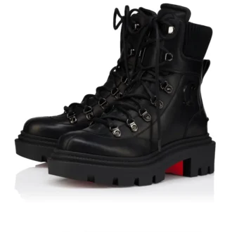 Armandine College – Boots – Waxed Calf Leather – Black – Women