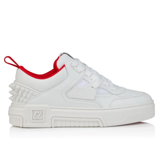 Astroloubi 2 – Sneakers – Calf Leather and Lamb Nappa Leather – White – Men