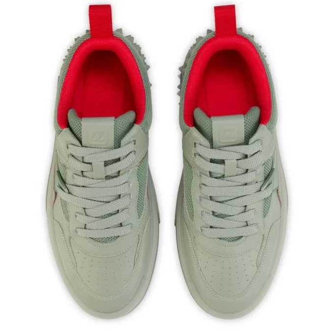 Astroloubi 2 – Sneakers – Calf Leather and Laminated Calf Leather – Haiiro – Men