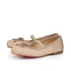 Baballet – Ballerinas – Crepe Satin and Lamb Nappa Leather – Blush – Kids
