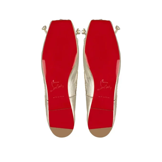 Baballet – Ballerinas – Laminated Nappa Leather – Platine – Kids