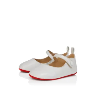 Baby Love Chick – Ballerinas – Lamb Nappa Leather – Bianco – Baby