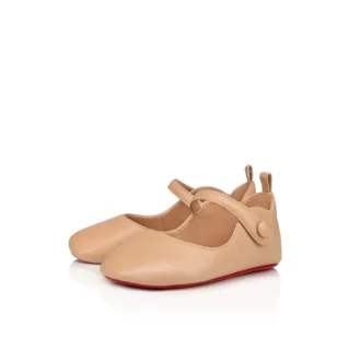 Baby Love Chick – Ballerinas – Lamb Nappa Leather – Nude 1 – Baby