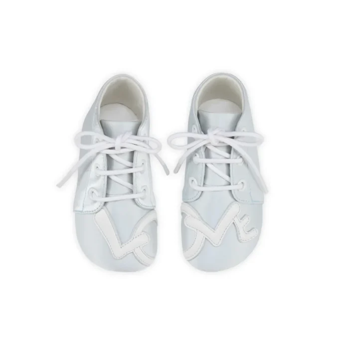 Baby Love – Derbies – Crepe Satin – Pastel Blue – Baby