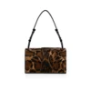 Baggy – Shoulder Bag – ‘Bengali’ Printed Hairy Calf Leather – Brown