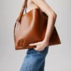 Baggy – Tote Bag – Calf Leather – Cuoio Baggy – Tote Bag – Calf Leather – Cuoio