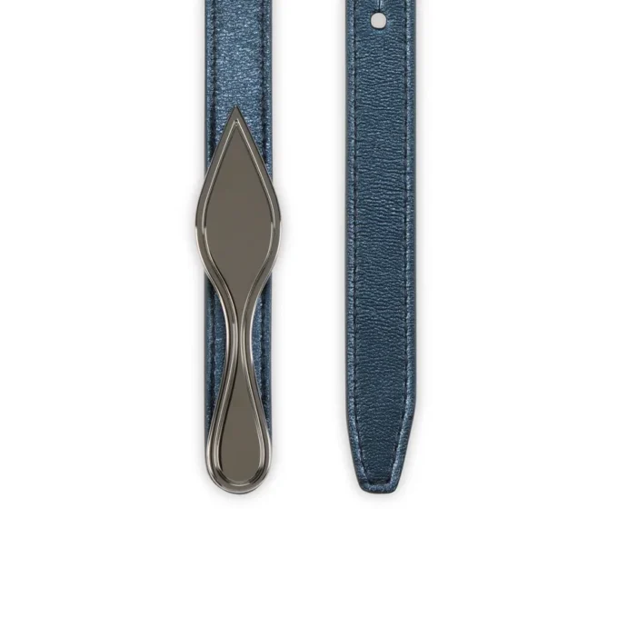 Bettina – Belt – Laminated Calf Leather – Last Night