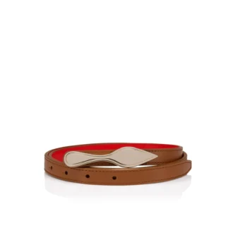 Bettina – Belt – Smooth Calf Leather – Cuoio