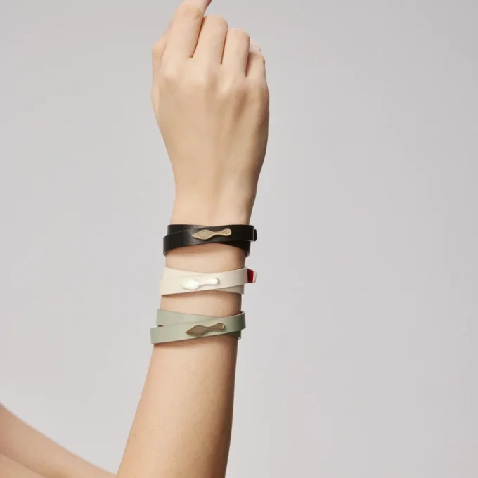 Bettina – Bracelet – Smooth Calf Leather – Suzuran Bettina – Bracelet – Smooth Calf Leather – Suzuran