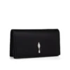 Bettina – Clutch – Crepe Satin – Black