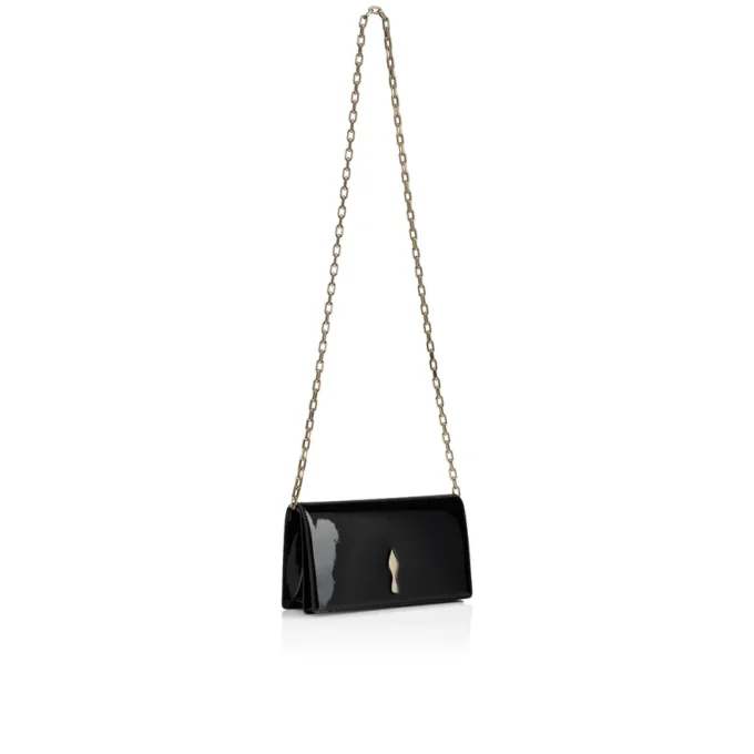 Bettina – Clutch – Patent Calf Leather – Black