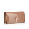 Bettina – Clutch – Patent Calf Leather – Blush