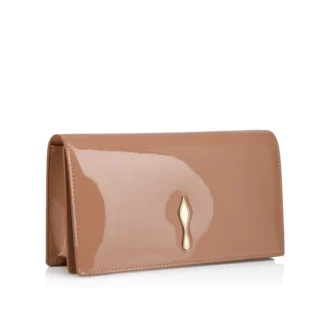 Bettina – Clutch – Patent Calf Leather – Blush