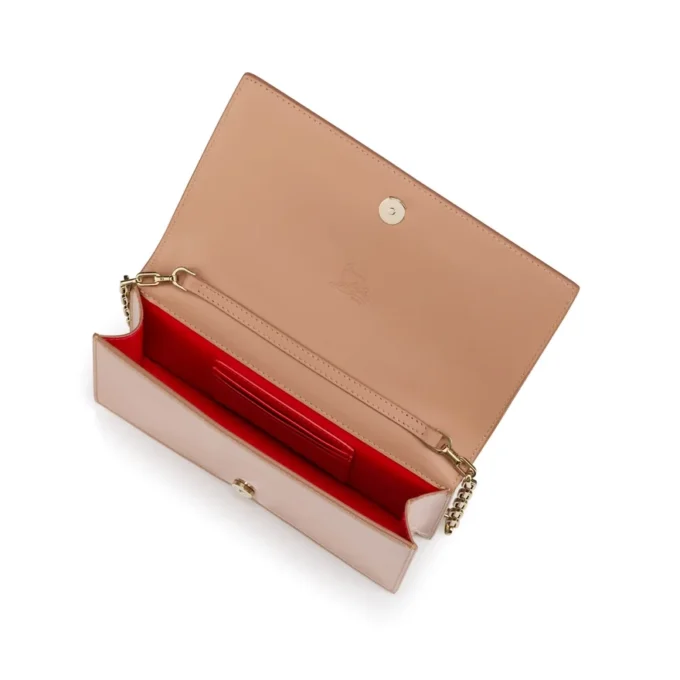 Bettina – Clutch – Patent Calf Leather – Blush