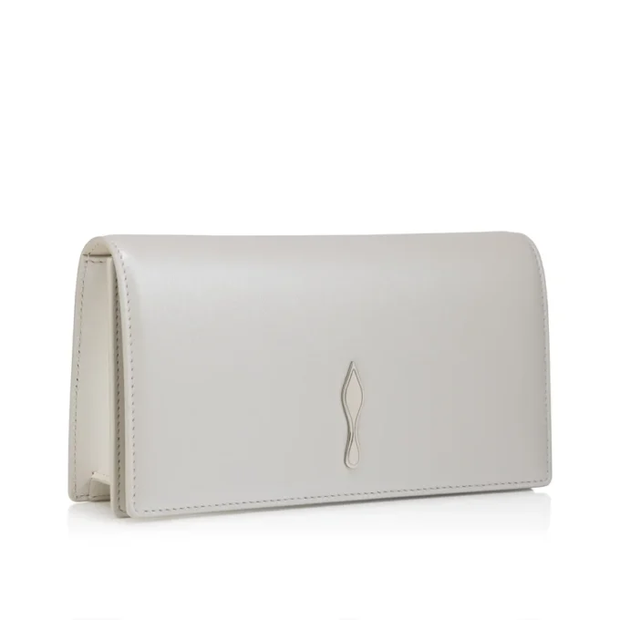Bettina – Clutch – Pearly Nappa Leather – White