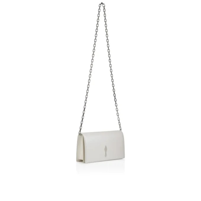 Bettina – Clutch – Pearly Nappa Leather – White