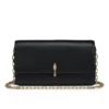 Bettina – Wallet on Chain – Lamb Nappa Leather – Black Bettina – Wallet on Chain – Lamb Nappa Leather – Black
