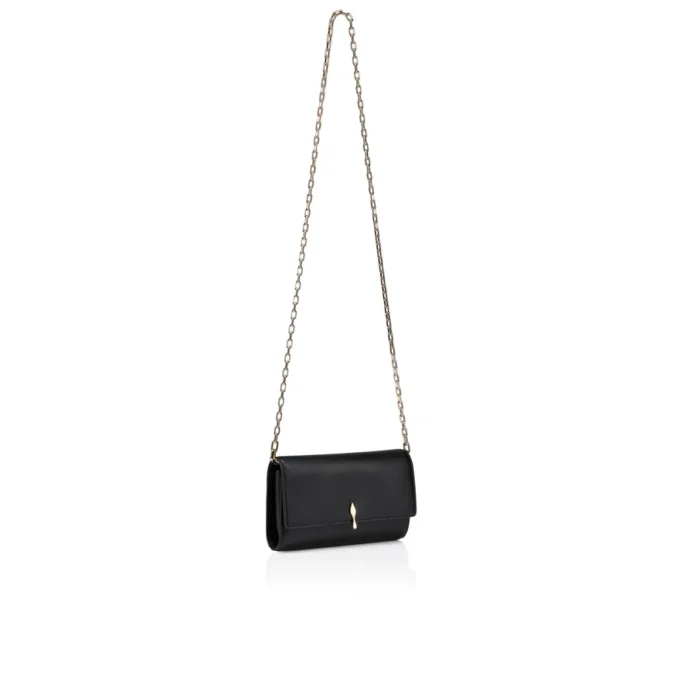 Bettina – Wallet on Chain – Lamb Nappa Leather – Black Bettina – Wallet on Chain – Lamb Nappa Leather – Black