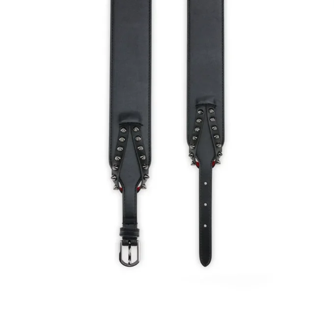 Cabata – Belt – Calf Leather and Spikes – Black Cabata – Belt – Calf Leather and Spikes – Black