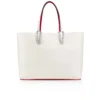 Cabata Large – Tote Bag – Calf Leather and Spikes – Bianco Cabata Large – Tote Bag – Calf Leather and Spikes – Bianco