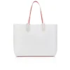 Cabata Large – Tote Bag – Calf Leather and Spikes – Bianco Cabata Large – Tote Bag – Calf Leather and Spikes – Bianco