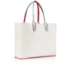 Cabata Large – Tote Bag – Calf Leather and Spikes – Bianco Cabata Large – Tote Bag – Calf Leather and Spikes – Bianco