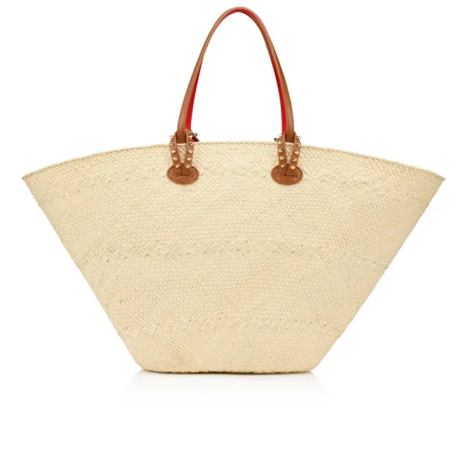 Cabata Large – Tote Bag – Raffia and Calf Leather – Natural Cabata Large – Tote Bag – Raffia and Calf Leather – Natural