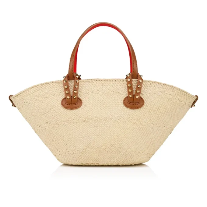 Cabata Mini – Tote Bag – Raffia and Calf Leather – Natural Cabata Mini – Tote Bag – Raffia and Calf Leather – Natural