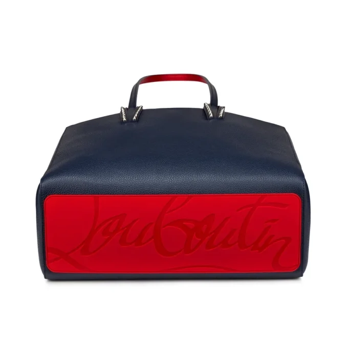 Cabata Small – Tote Bag – Calf Leather and Spikes – Zaffiro Cabata Small – Tote Bag – Calf Leather and Spikes – Zaffiro