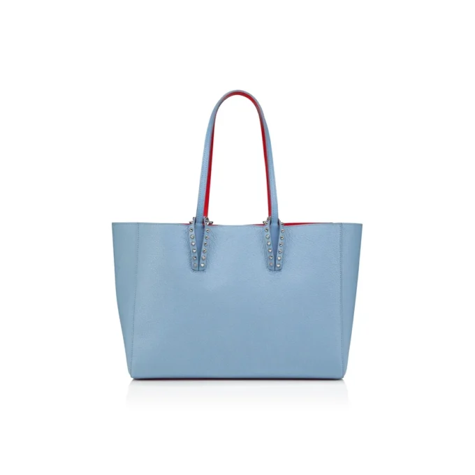Cabata Small – Tote Bag – Grained Calf Leather – Ceruleo Cabata Small – Tote Bag – Grained Calf Leather – Ceruleo