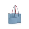 Cabata Small – Tote Bag – Grained Calf Leather – Ceruleo Cabata Small – Tote Bag – Grained Calf Leather – Ceruleo