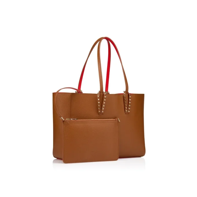 Cabata Small – Tote Bag – Grained Calf Leather – Cuoio Cabata Small – Tote Bag – Grained Calf Leather – Cuoio
