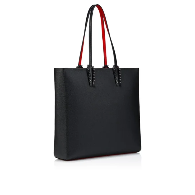 Cabata – Tote Bag – Calf Leather and Spikes – Black Cabata – Tote Bag – Calf Leather and Spikes – Black
