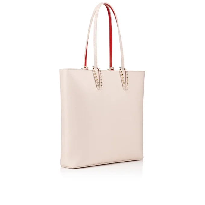 Cabata – Tote Bag – Calf Leather and Spikes – Leche Cabata – Tote Bag – Calf Leather and Spikes – Leche