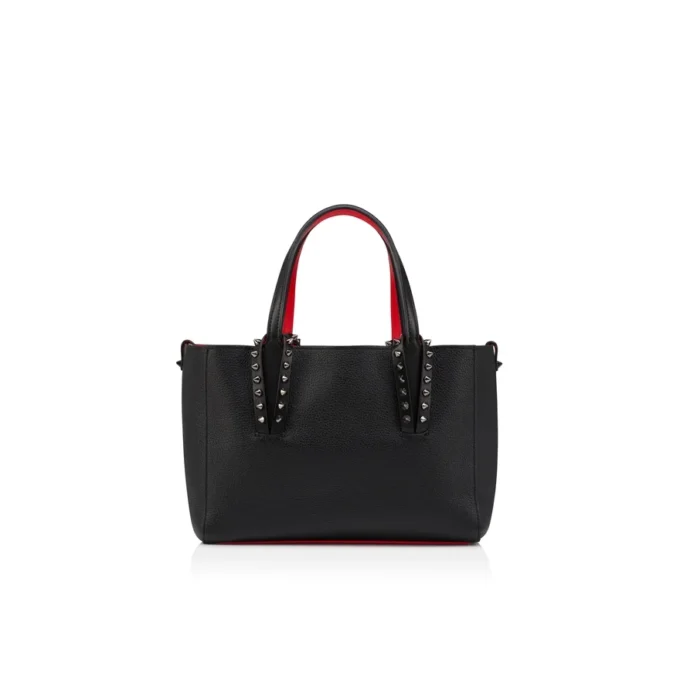 Cabata – Tote Bag – Soft Calf Leather and Spikes – Black Cabata – Tote Bag – Soft Calf Leather and Spikes – Black