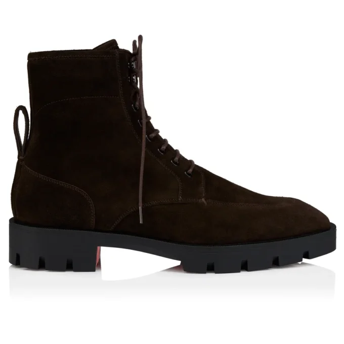 Caracolo Lion – Boots – Reversed Calf Leather – Cafe – Men Caracolo Lion – Boots – Reversed Calf Leather – Cafe – Men