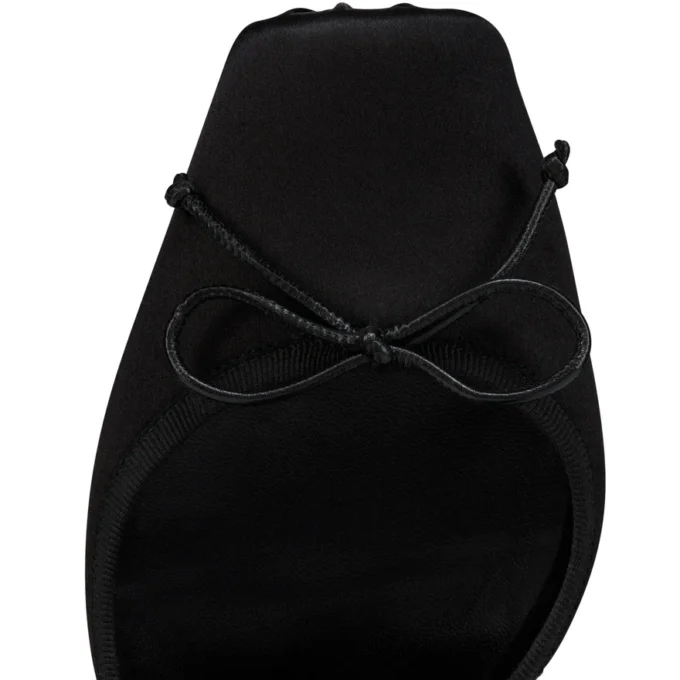 Cassia Annmac – 100 Mm Pumps – Crepe Satin and Mesh – Black – Women Cassia Annmac – 100 Mm Pumps – Crepe Satin and Mesh – Black – Women