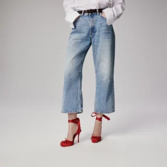 Cassia Lace up – 100 Mm Strappy Pumps – Crepe Satin – Loubi – Women Cassia Lace up – 100 Mm Strappy Pumps – Crepe Satin – Loubi – Women