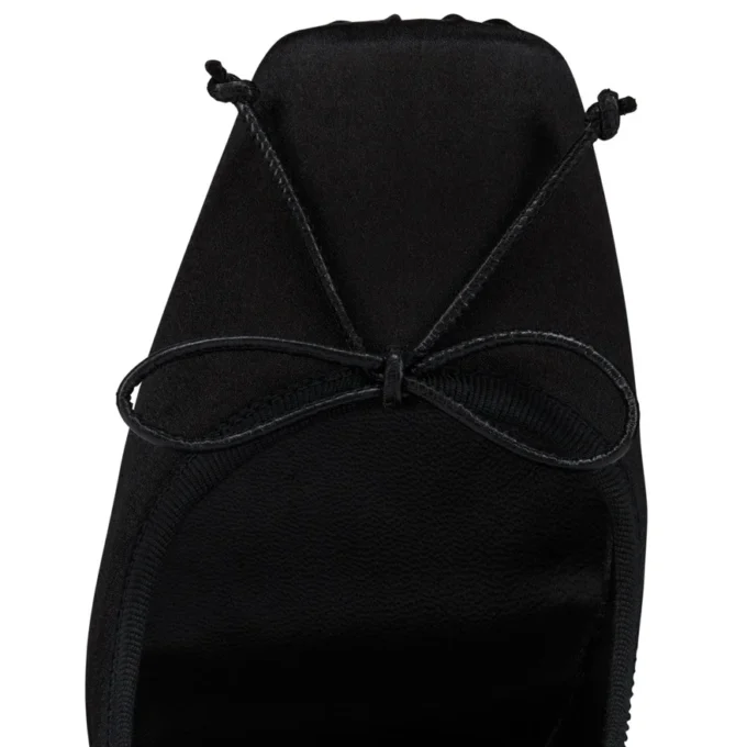 Cassia Nodo – 100 Mm Pumps – Crepe Satin – Black – Women Cassia Nodo – 100 Mm Pumps – Crepe Satin – Black – Women