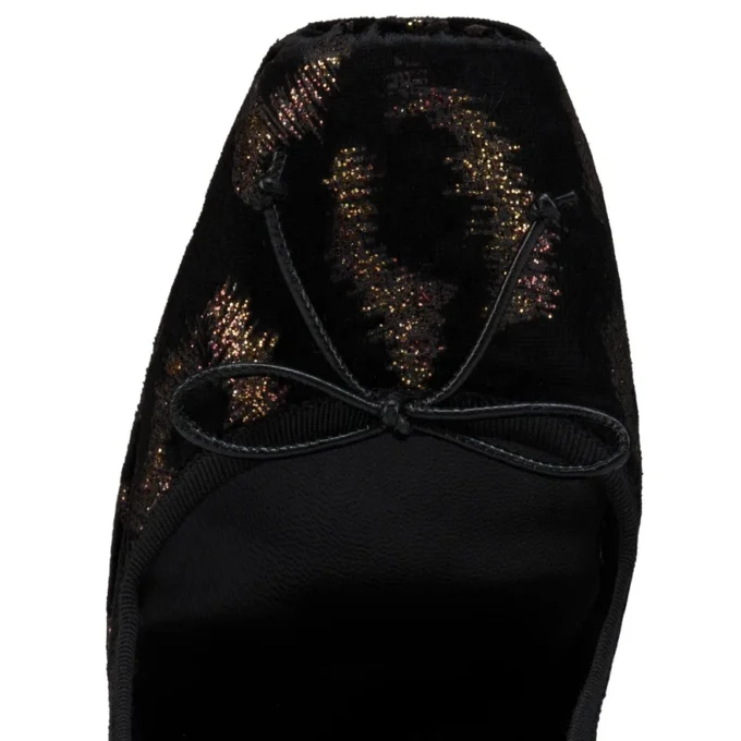 Cassia Nodo Alta – 160 Mm Pumps – ‘Leo by Night’ Embroidered Velvelt – Black – Women Cassia Nodo Alta – 160 Mm Pumps – ‘Leo by Night’ Embroidered Velvelt – Black – Women