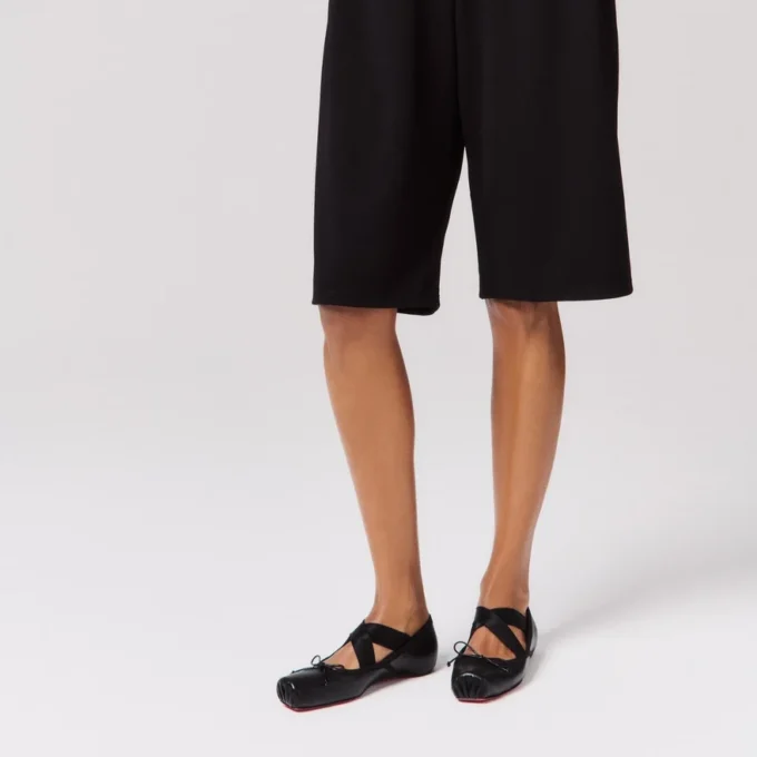 Cassiasticina – Ballerinas – Lamb Nappa Leather – Black – Women