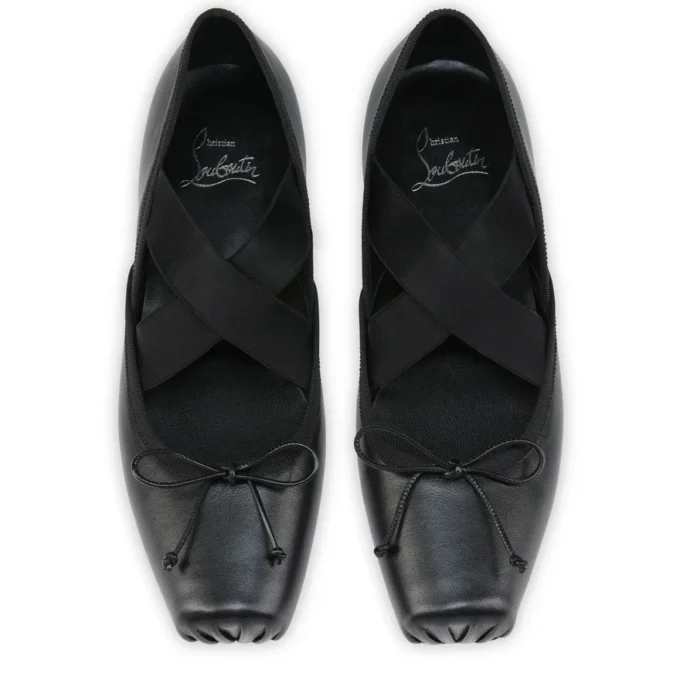 Cassiasticina – Ballerinas – Lamb Nappa Leather – Black – Women