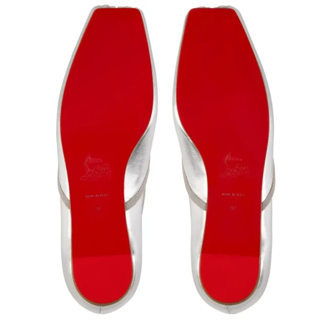 Cassiasticina – Ballerinas – Laminated Lamb Nappa Leather – Silver – Women Cassiasticina – Ballerinas – Laminated Lamb Nappa Leather – Silver – Women