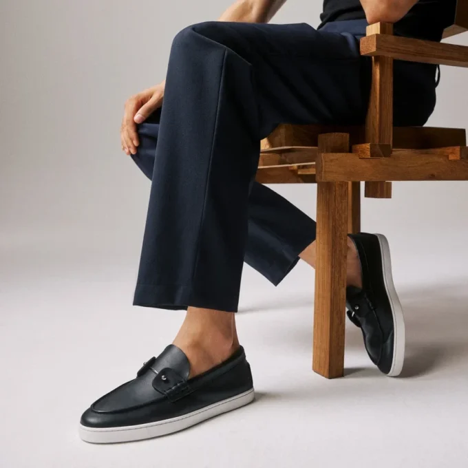 Chambeliboat – Boat Shoes – Calf Leather – Black – Men Chambeliboat – Boat Shoes – Calf Leather – Black – Men