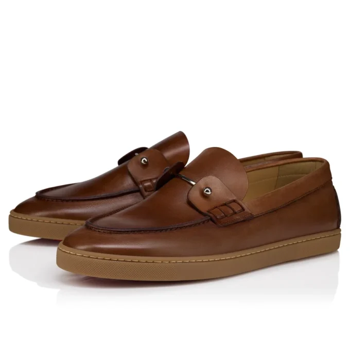 Chambeliboat – Boat Shoes – Patinated Calf Leather – Havane – Men
